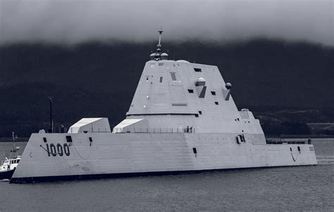 Wallpaper DDG-1000, US NAVY, Destroyer, USS Zumwalt, Zumwalt images for desktop, section оружие ...