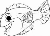 Free Printable Fish Coloring Pages For Kids sketch template