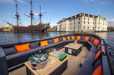 Private boat tour in Amsterdam