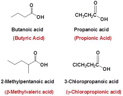 Nomenclature of Carboxylic Acids - Chemistry LibreTexts