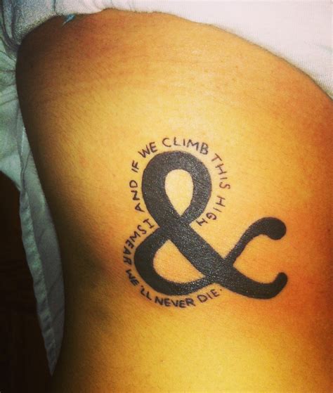 21 Creative and Symbolic Ampersand Tattoos and Meanings - TattoosWin