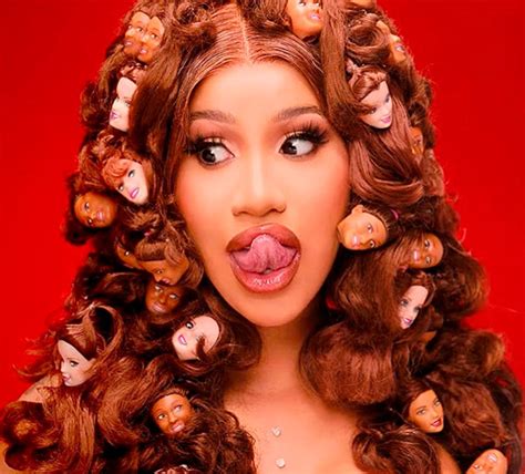 Cardi B returns with new music and a new wig made of doll heads - Spell Magazine