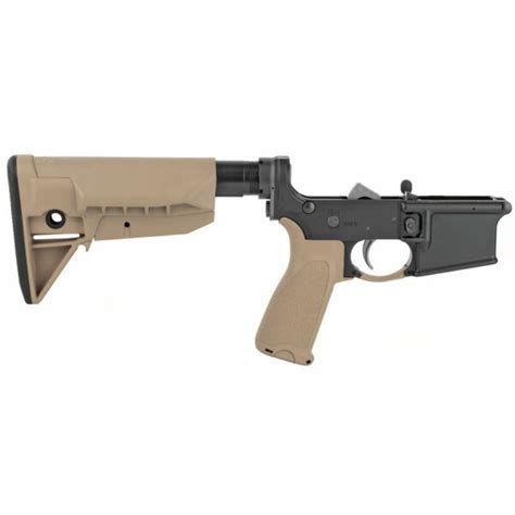 BCM Complete Lower BCM Gunfighter Stock Mod 0 SOPMOD FDE | Big Tex Ordnance