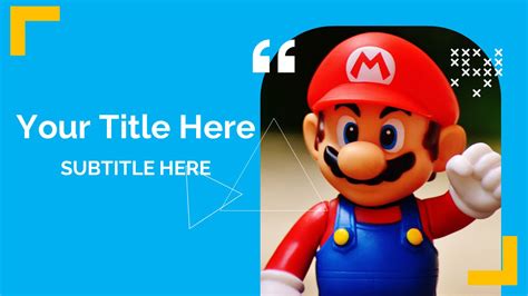 Epic Mario - Free Google Slides Themes and PowerPoint Template : MyFreeSlides