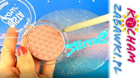 SLIME COLORING 🖐️ Miss Sorty Insta Glow Blusher 🌟 DIY - YouTube