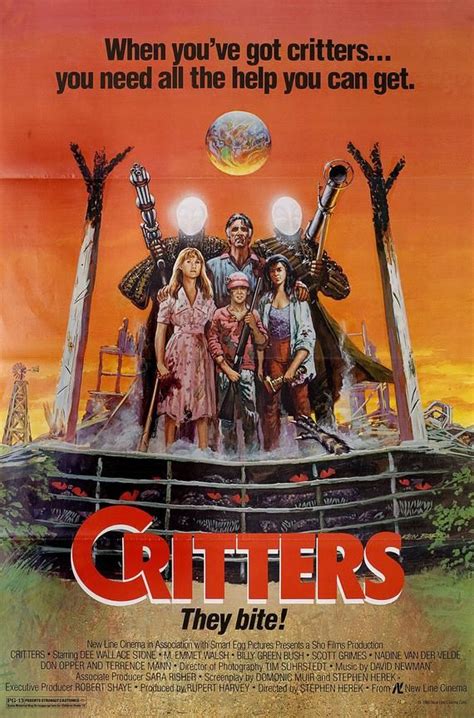 Critters 1986 Vintage U.S. One Sheet Poster - Etsy | Horror posters ...