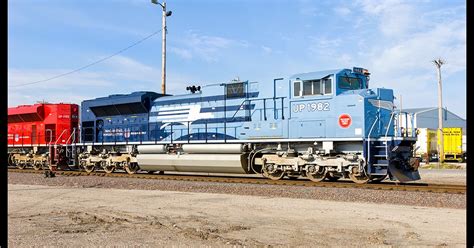 Union Pacific 1982 (The MoPac Heritage Unit) On Train IHOYC-17 At Dupo Yard