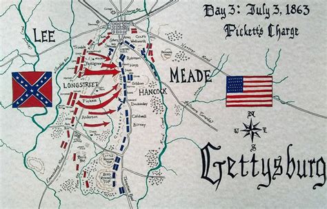 Gettysburg Mapday 3 - Etsy