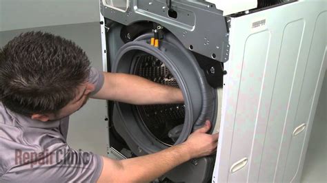 Replace LG Front-Load Washer Door Boot Seal #MDS47123604 - YouTube