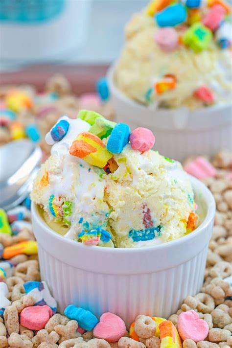 Lucky Charms Ice Cream Recipe | We are not Martha