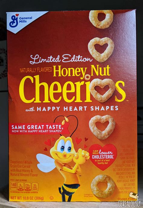 "Review:" Honey Nut Cheerios with Happy Heart Shapes