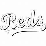 Cincinnati reds Logo coloring Page Free Printable Pages – Artofit sketch template