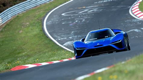 NIO EP9 Breaks the Nurburgring Nordschleife Lap Record | NIO