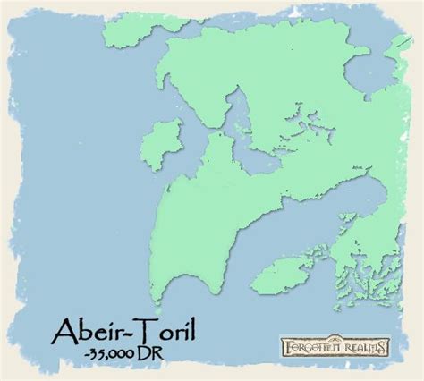 Abeir Toril Forgotten Realms Dungeon and Dragons Fantasy Map | Fantasy ...