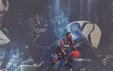 Download Kemba Walker UConn Huskies Cover Wallpaper | Wallpapers.com