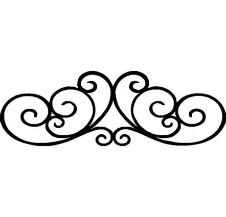 Cross Scroll Cliparts | Free Download Clip Art | Free Clip Art ... | çiğdem | Swirl tattoo, Clip ...