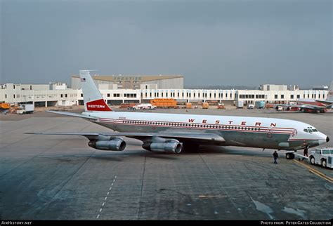 Aircraft Photo of N1502W | Boeing 707-347C | Western Airlines ...