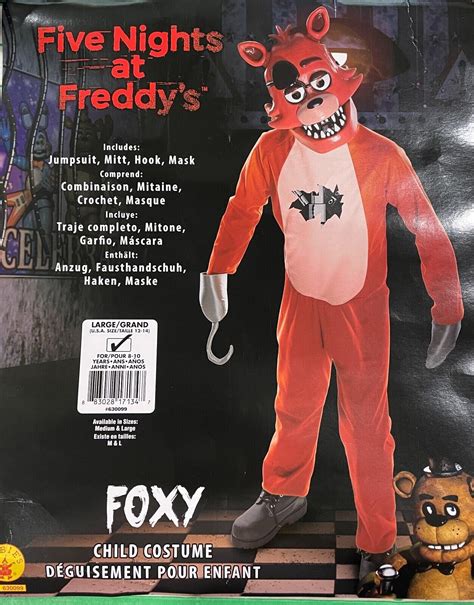 Five Nights at Freddy's Halloween Costume FOXY - Gem