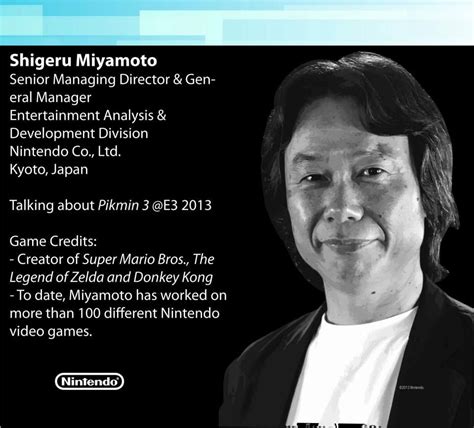 "Shigeru Miyamoto" (2013 bio) the man's a true hero! | Juegos