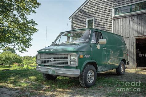 Vintage Chevy Van Photograph by Edward Fielding - Fine Art America