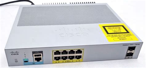 Used Cisco Catalyst 2960-L Series WS-C2960L-8PS-LL V01 8-Port Ethernet Switch - RESET - UBB.threads