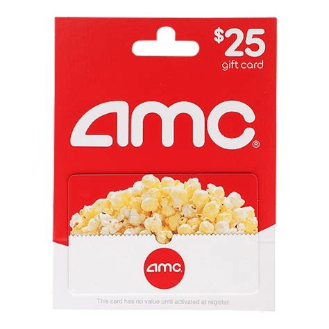 AMC Theatres $25 Gift Card