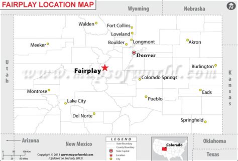 Where is Fairplay, Colorado