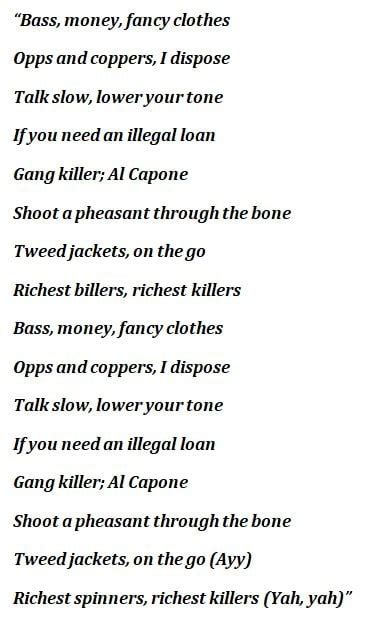 "Richest Killers" by MTSG - Song Meanings and Facts