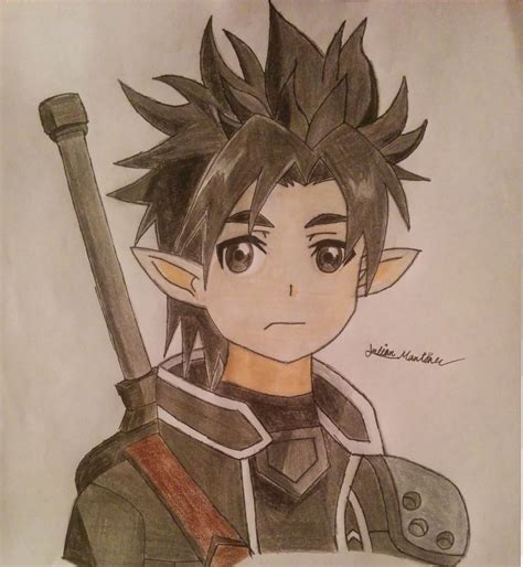 Kirito (Old ALO Avatar) from Sword Art Online by yahoo201027 on DeviantArt