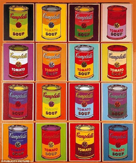 andy warhol art campbell soup can - Google Search | Pop art design ...