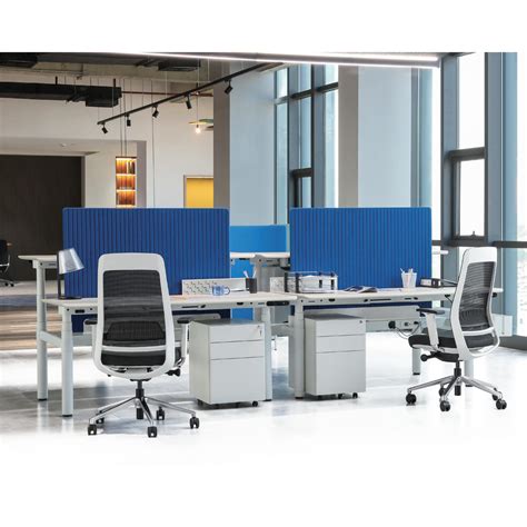 Modern White Black Lift Mesh Office Chair with Arm - Office Furniture and Office Chair