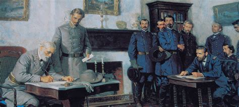 Appomattox Court House Surrender Painting at PaintingValley.com | Explore collection of ...