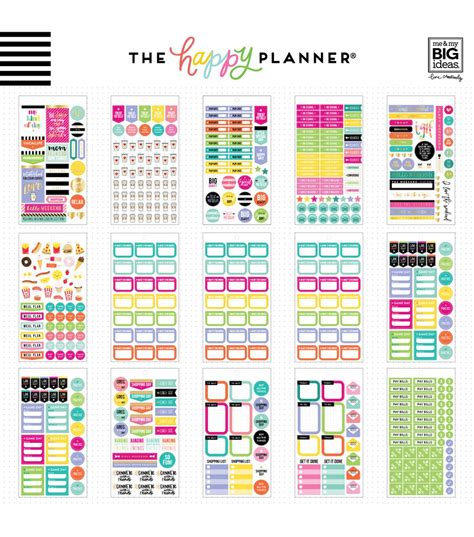 Happy Planner Stickers Printable - Printable Calendars AT A GLANCE