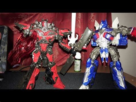 Optimus prime vs Sentinel prime vs Megatron battle - YouTube ...