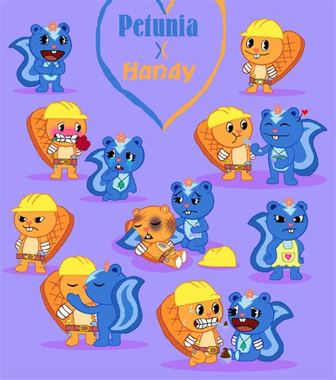 PetuniaXHandy Doodles by SilverAshes109 on DeviantArt