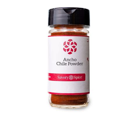 Ancho Chile Powder, Sweet Dried Chili Pepper Seasoning | Savory Spice