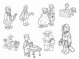 Occupation Coloring Pages  Home sketch template