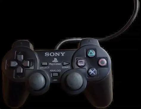 Sony PlayStation 2 Black Controller [EU] - Consolevariations