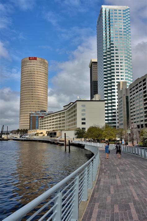 Tampa Riverwalk Near Downtown Tampa, Florida - Encircle Photos