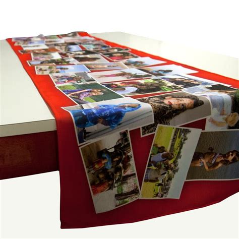 Custom Table Runner Printing | Personalized Photo Table Runners