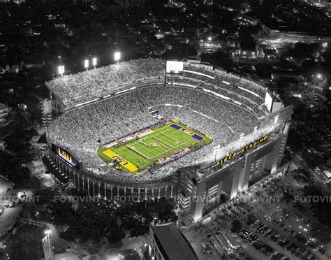 LSU TIGER STADIUM Photo Picture DEATH VALLEY Football Spotlight 8x10 ...