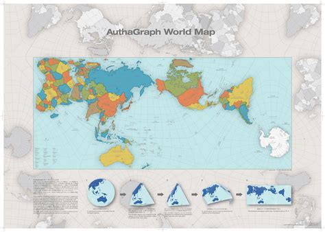 More Accurate World Map Wins At The Design Awards In Japan