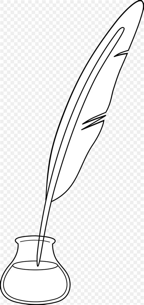 Paper Quill Pen Clip Art, PNG, 3228x6820px, Paper, Black And White, Cartoon, Drawing, Feather ...