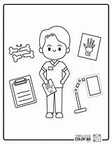 43 Medical Professionals Coloring Pages Free PDF Printables  Simply sketch template