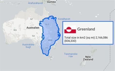 Grønlands sande størrelse – er det et kontinent? | Guide to Greenland