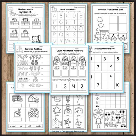 Free Preschool Math Printables | Little Dots Education - Worksheets Library