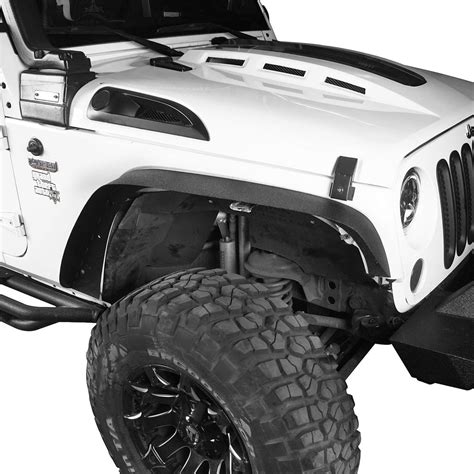 Jeep JK Flat Fender Flares Steel Fender Flares for 2007-2018 Jeep ...