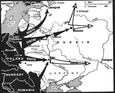 Operation Barbarossa Map