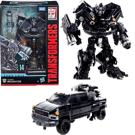 Original Hasbro Transformers Studio Series 14 Ironhide Voyager Class 165mm Robot Toys Anime ...