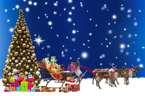 Christmas Scenes Backgrounds